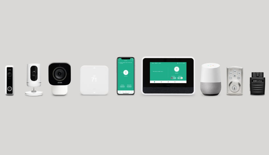 Vivint home security product line in New Orleans